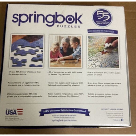 Springbok's 1000 Piece Jigsaw Puzzle Making History War Nostalgia Complete - Picture 5 of 5